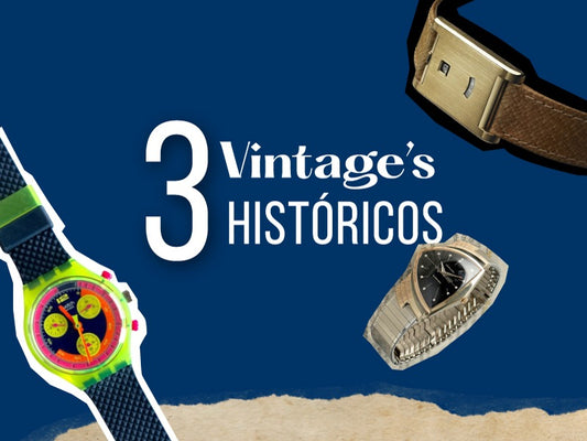 3 relojes "Vintage" históricos