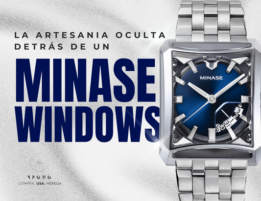 La artesanía detrás de un Minase Windows