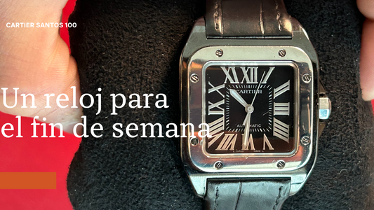 Un reloj para el fin de semana: Cartier Santos 100