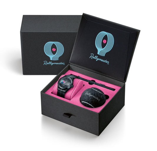 LIMITED EDITION RACQUET X MAURICE DE MAURIAC :El lado oscuro del tenis hecho reloj