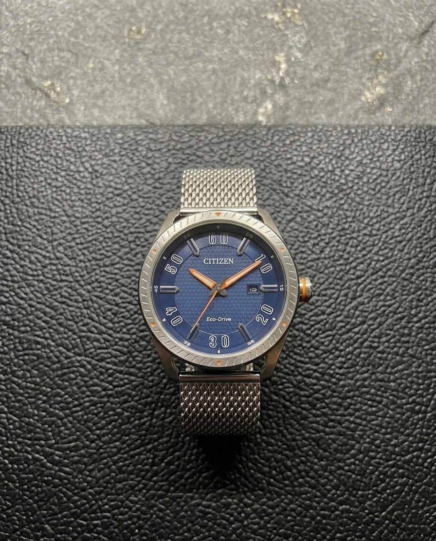 Citizen EcoDrive para hombre color plateado