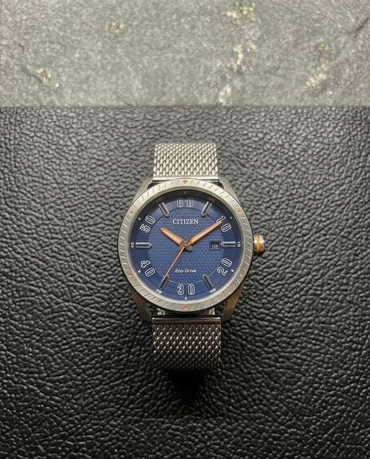 Citizen EcoDrive para hombre color plateado